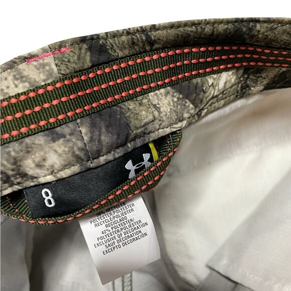 UNDER ARMOUR Performance Field Pants Mossy Oak Camo Size 8 - Picture 9 of 9